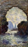 Monet, Claude Oscar - The Rock Needle Seen through the Porte d'Aumont
